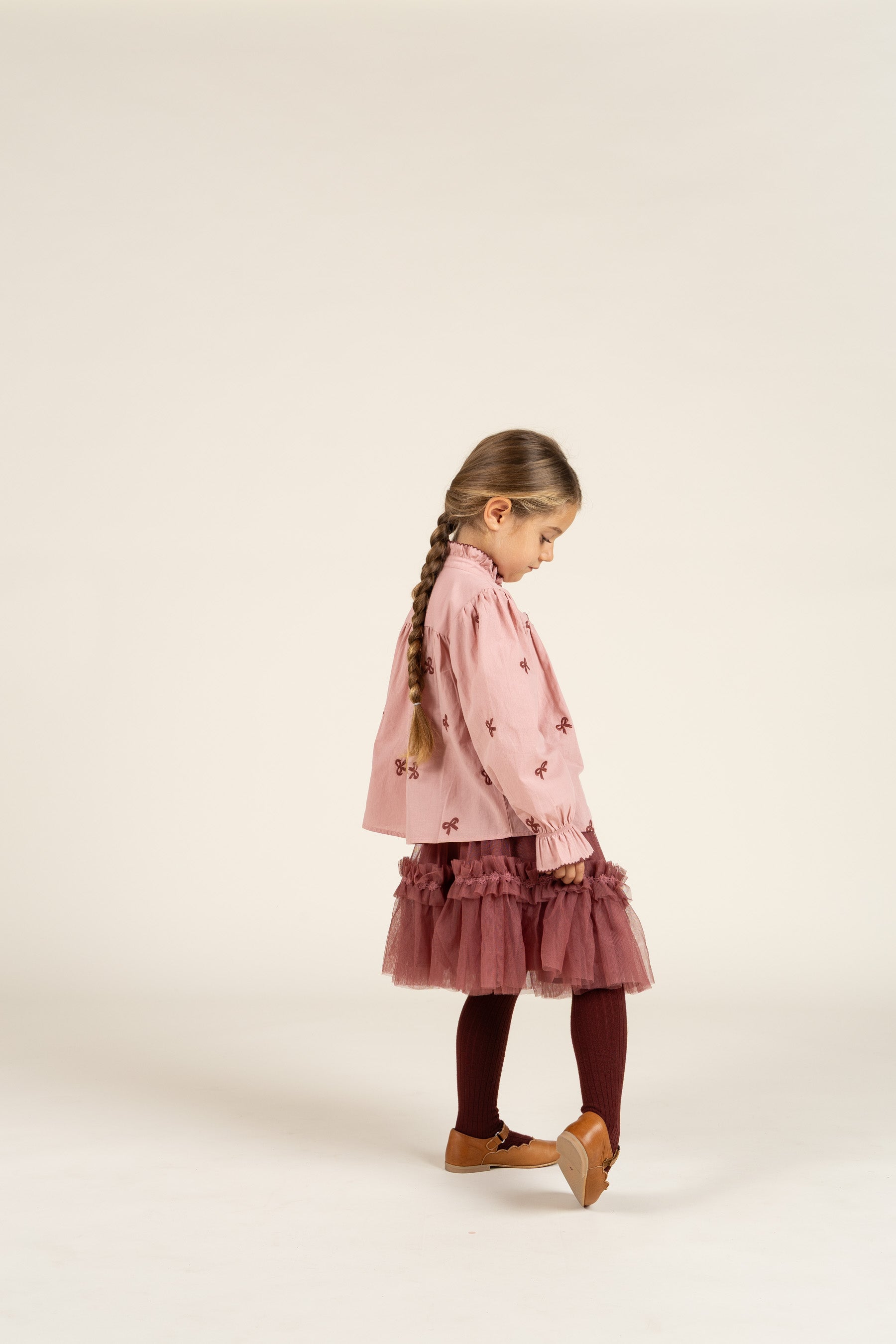 Tulle Skirt - All - Vintage Red | 100669 Mille