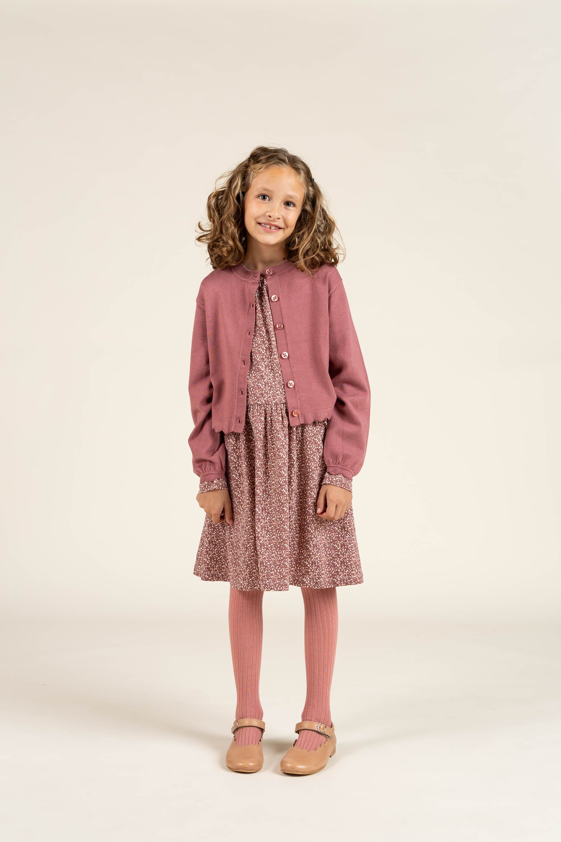 Cardigan - Tween - Vintage Red | 100829 Nicole