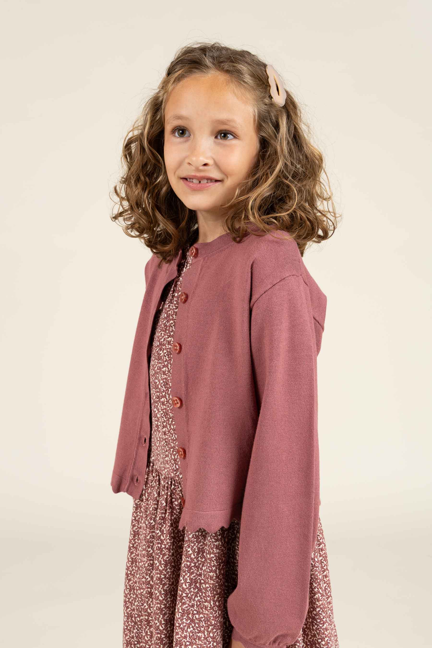 Cardigan - Tween - Vintage Red | 100829 Nicole