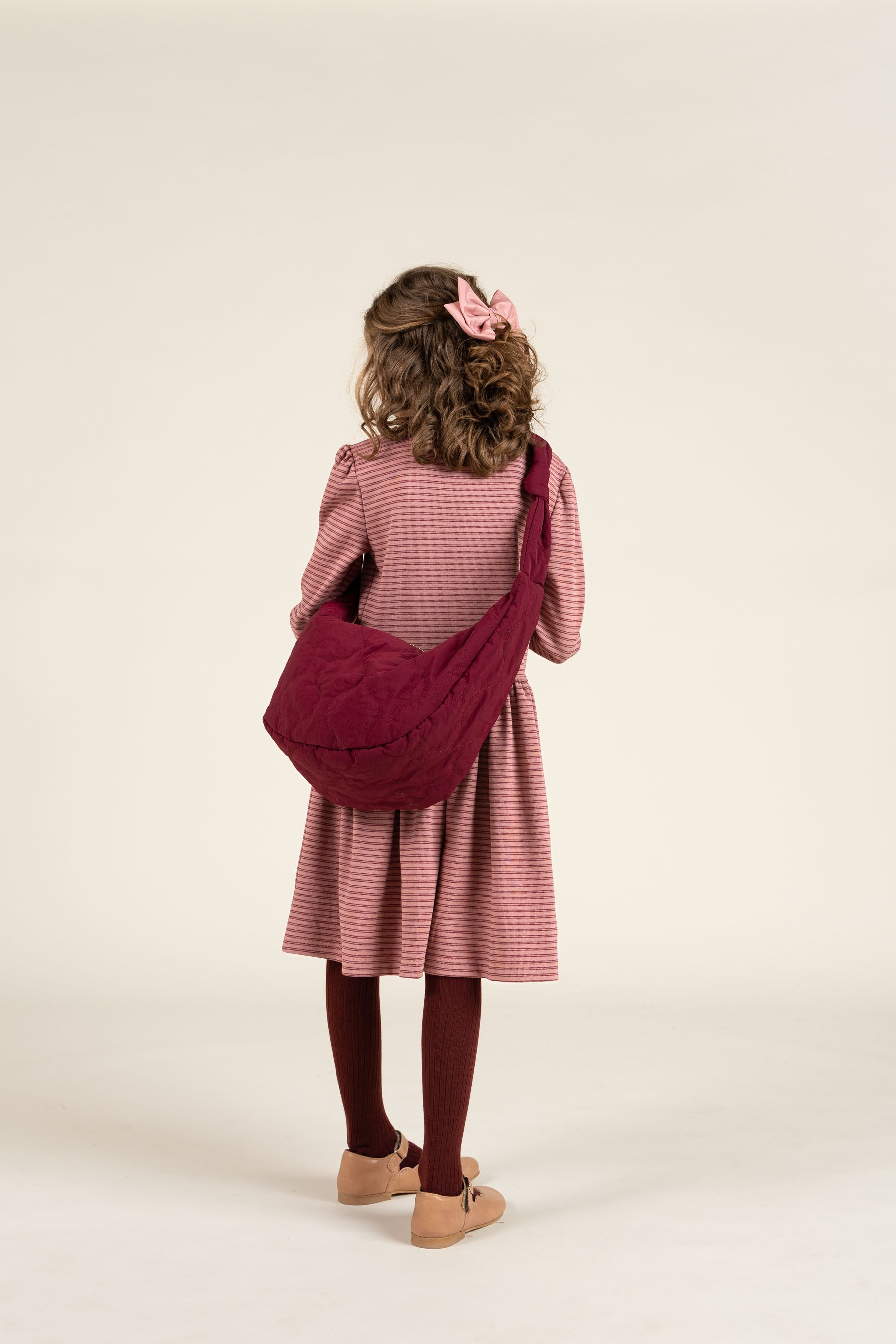 Quilted Bumbag - All - Burgundy | 100738 Bella