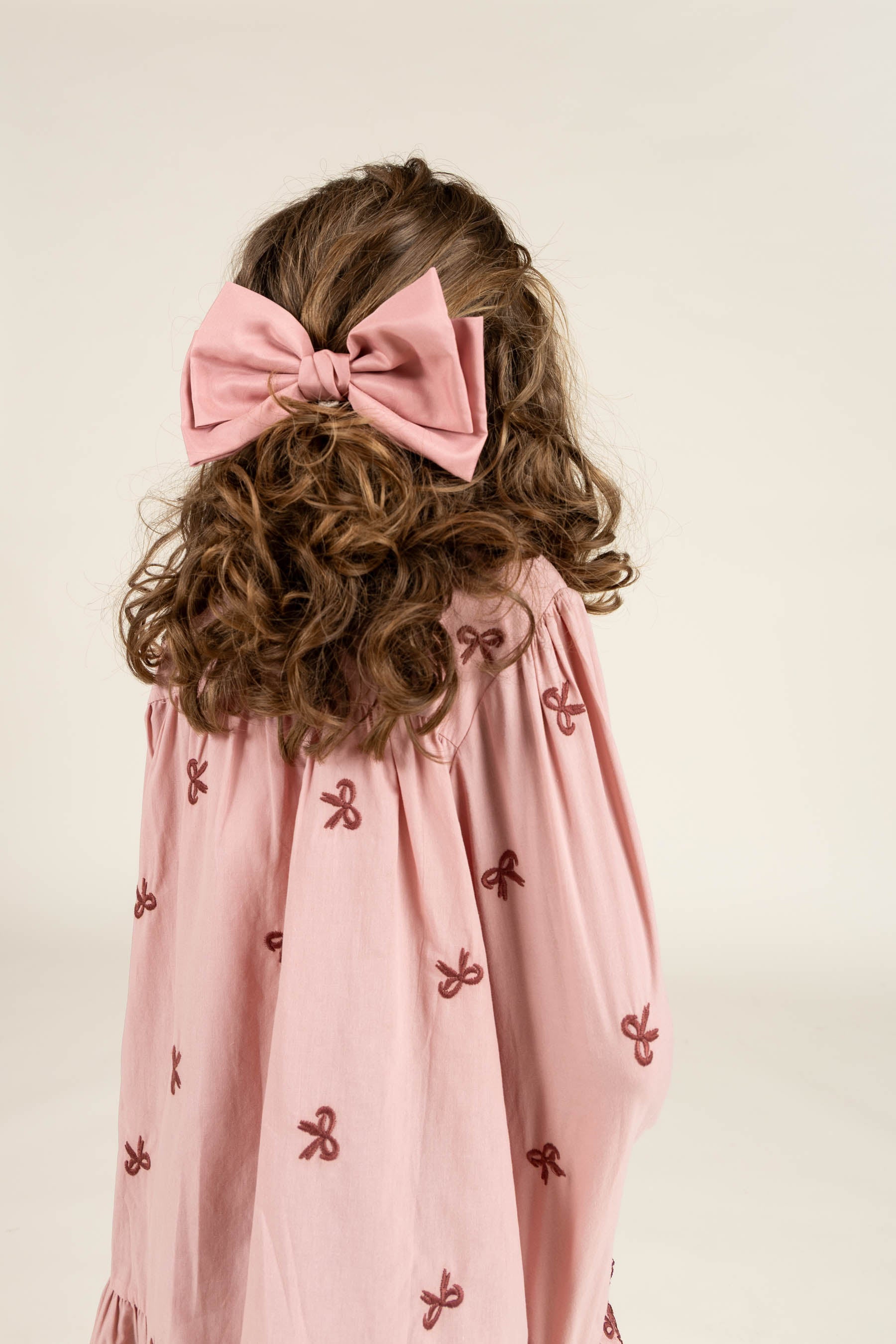 Poplin Dress with Embroidery - Tween - Rose | 100682 Adison