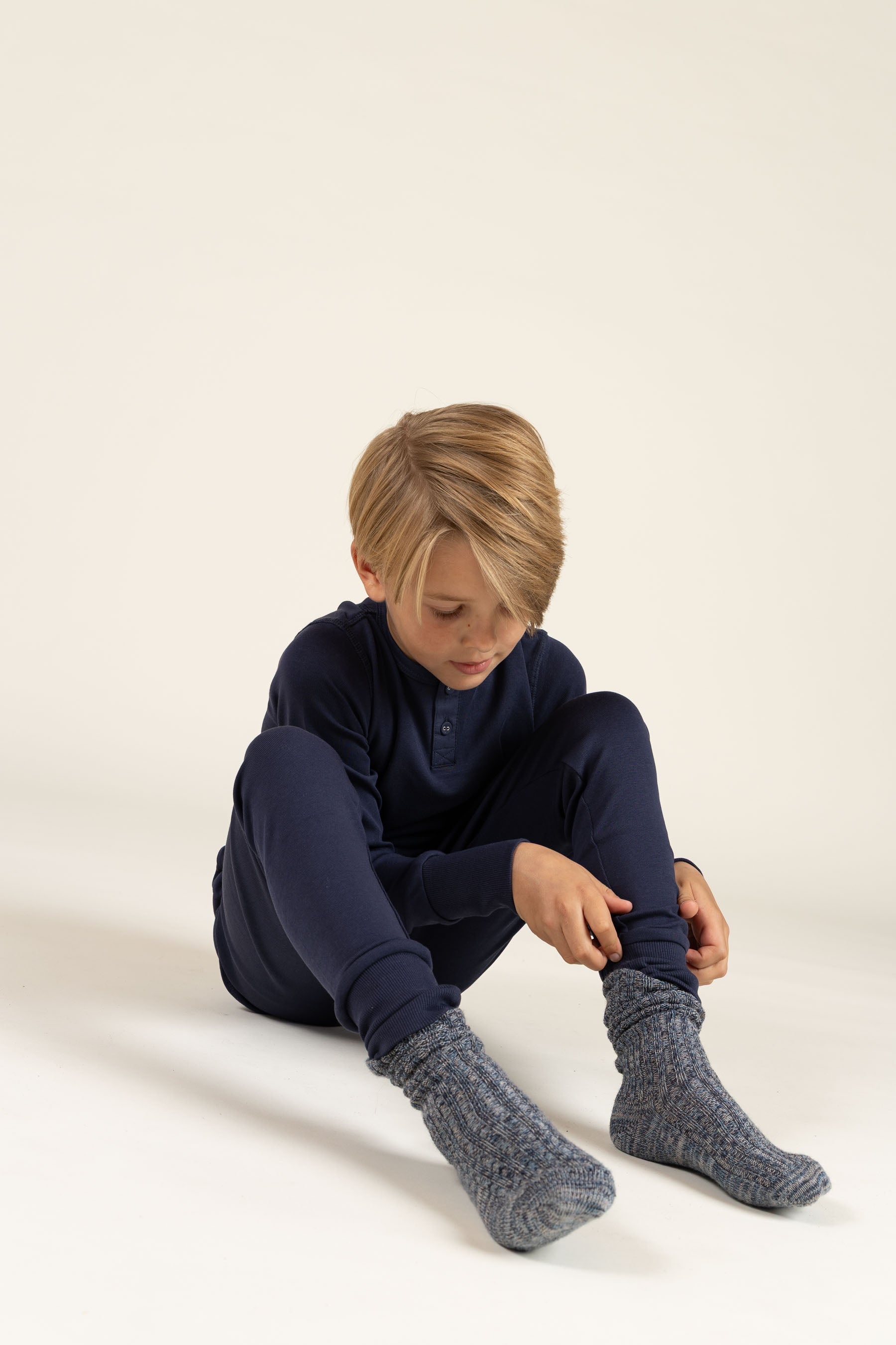 Jersey Pyjamas - Tween - Navy | 100557 Bangkok