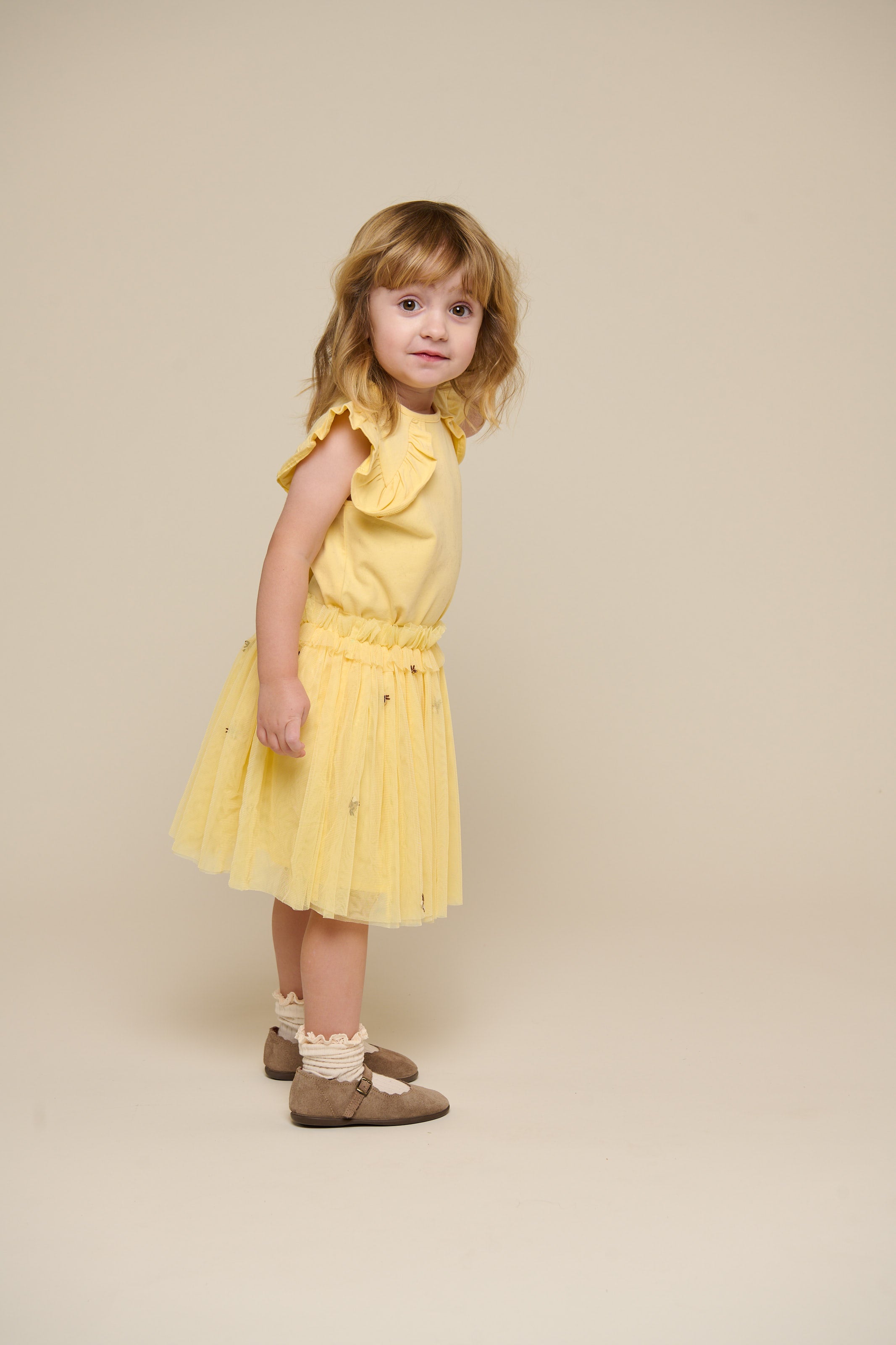 Honeybee Tulle Skirt - Kids - Sunlight | 100970 Daisy