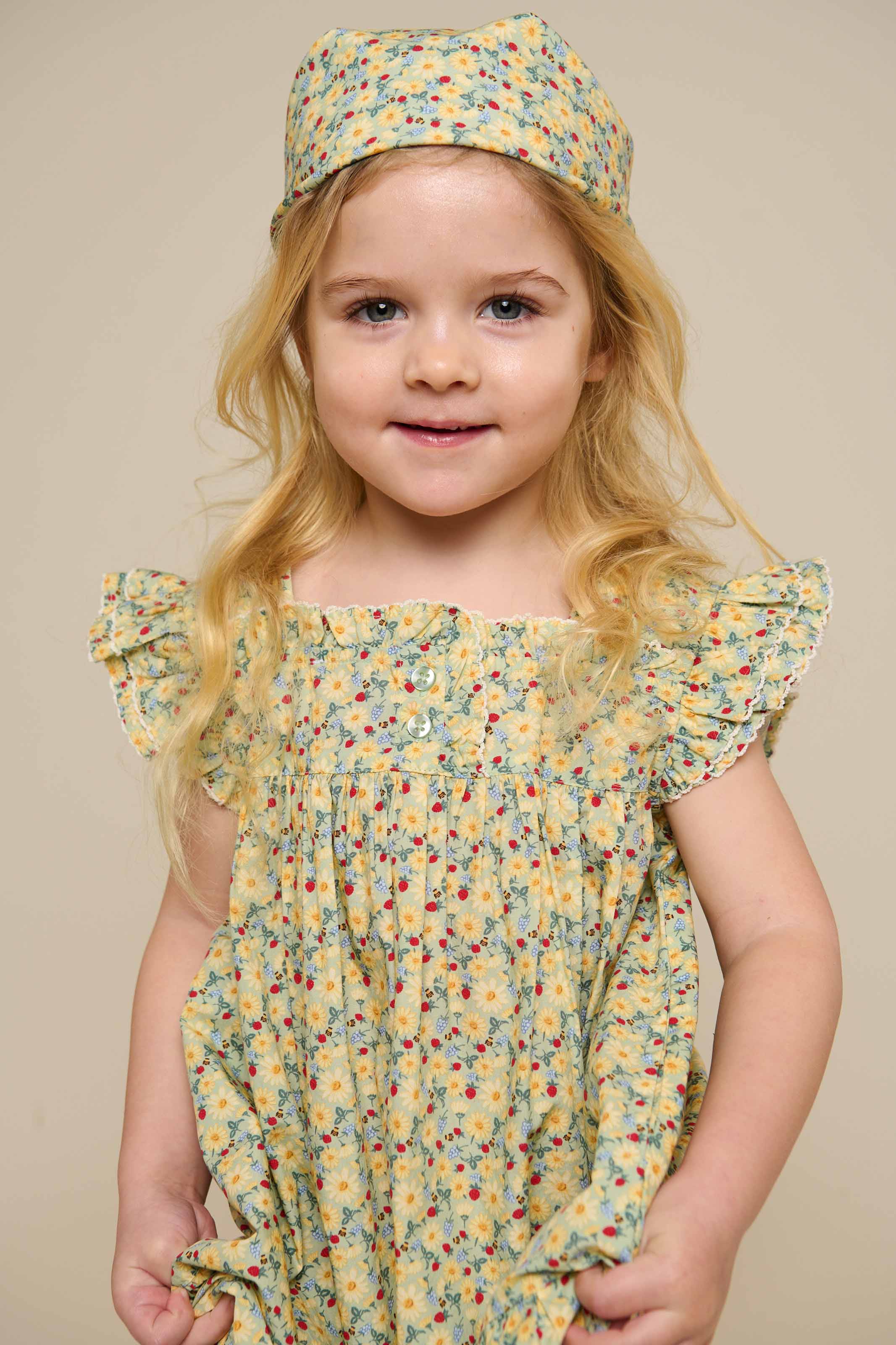 Scarf - Kids - Green | 101141 Luna