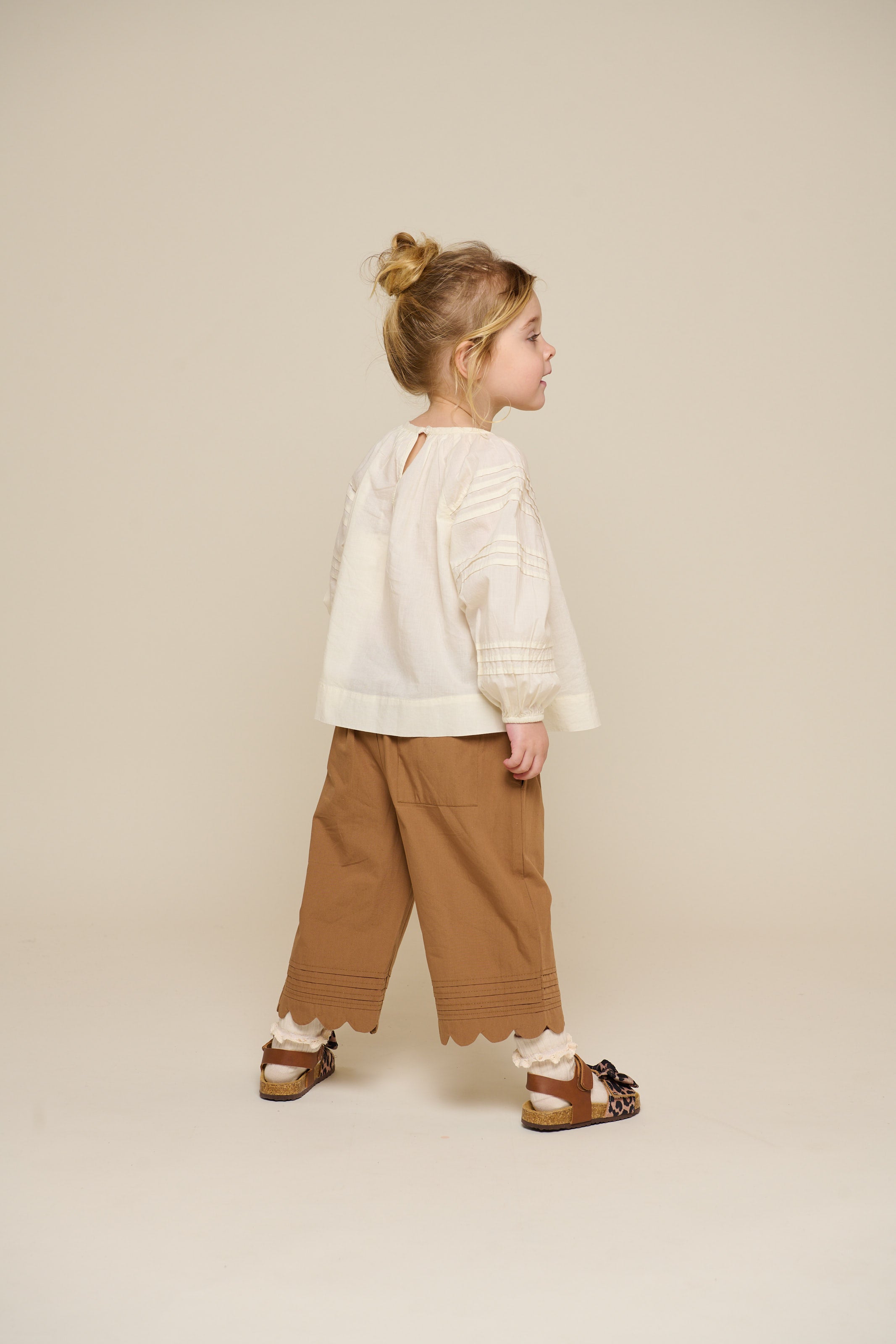 Long Sleeve Blouse - Kids - Offwhite | 100988 Willa