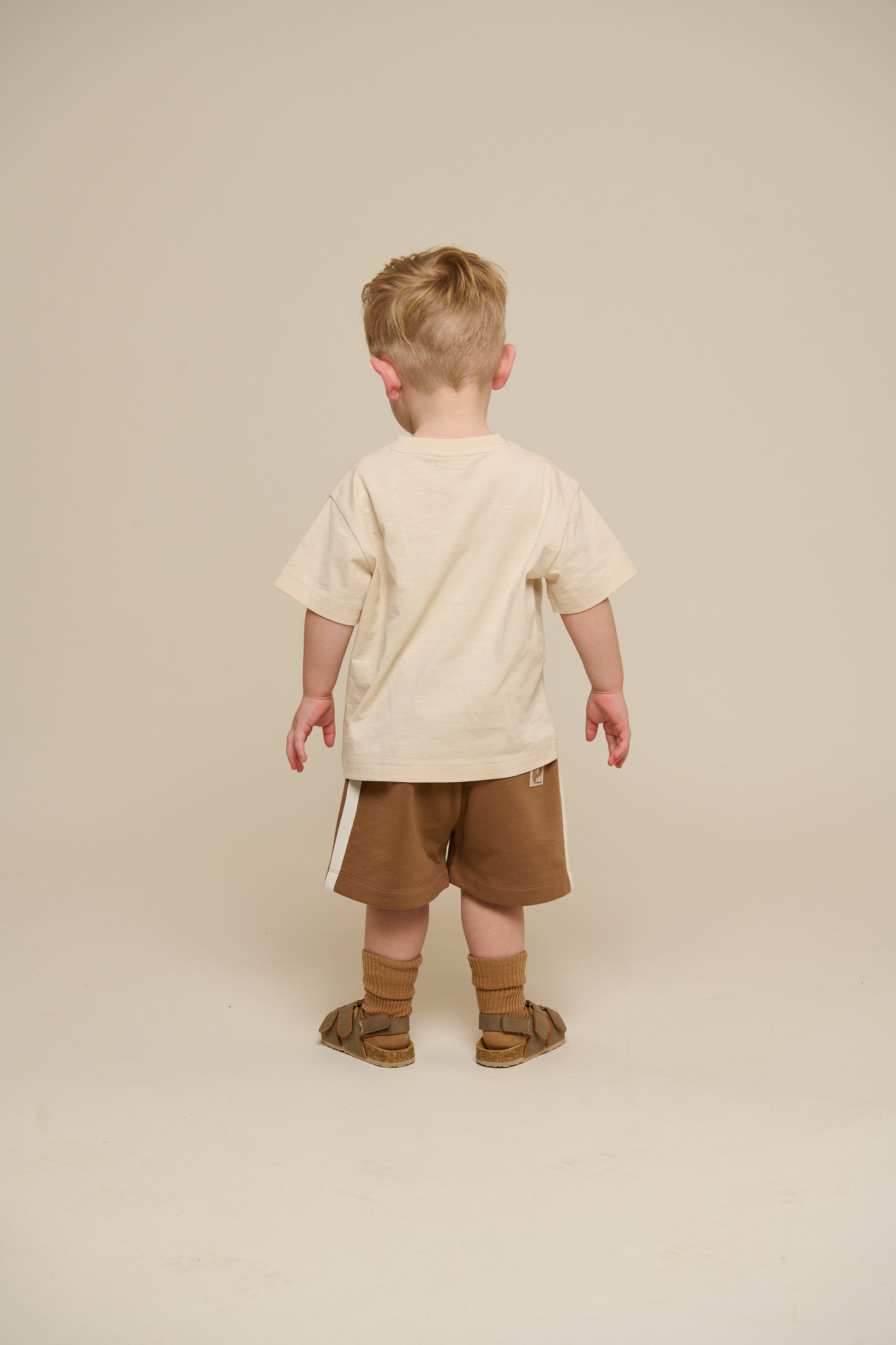 Sweat Shorts with Tape - Kids - Coconut | 101263 Carter
