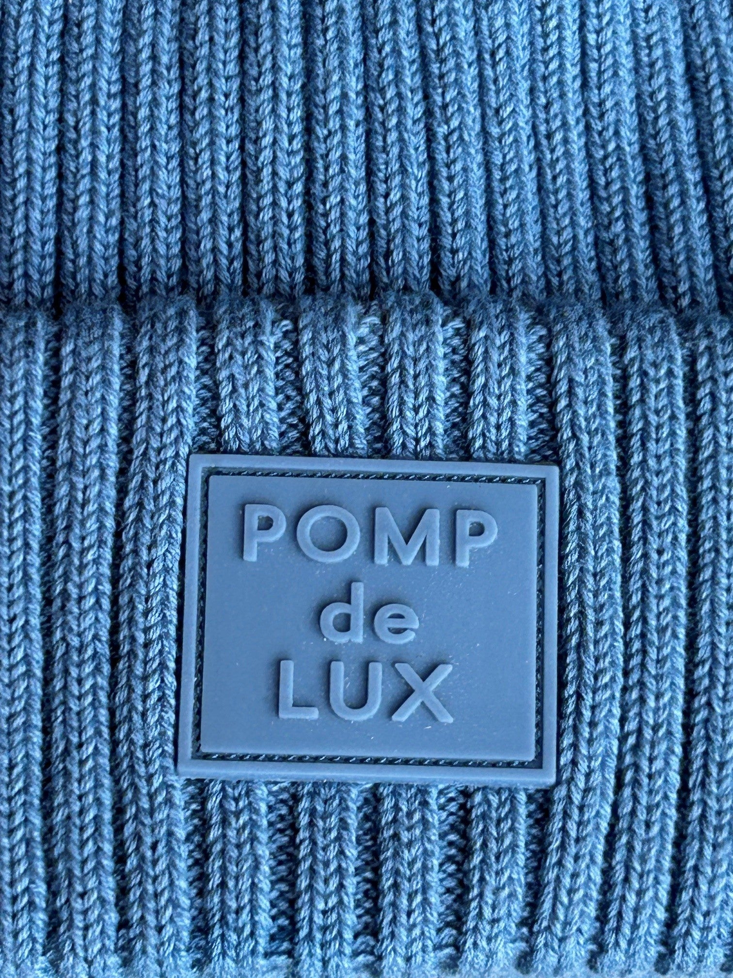 Cotton Knit Beanie - All - Dusty Blue | 101519 Todd