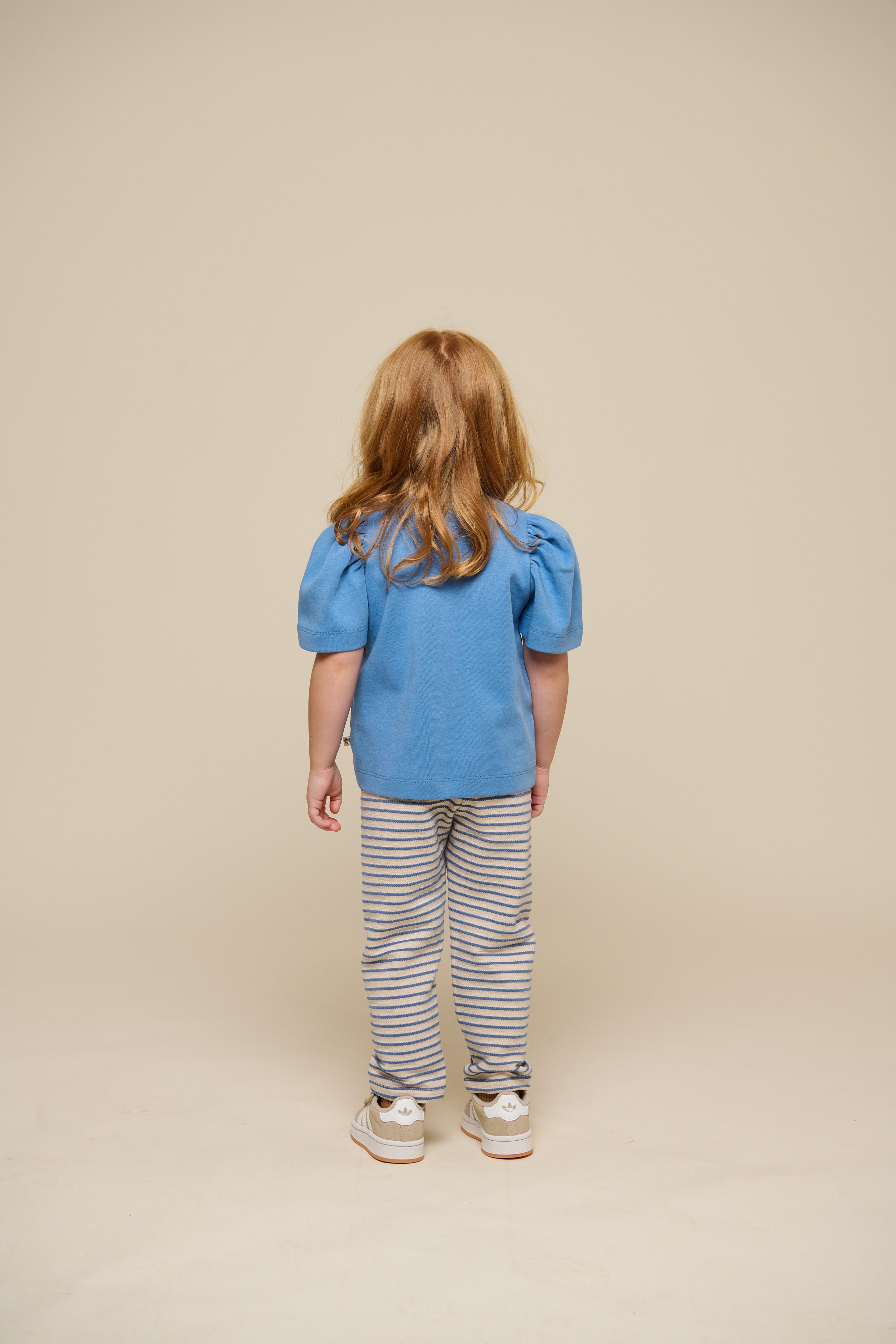 Striped Jersey Trousers - Kids - Blue | 101001 Emmie