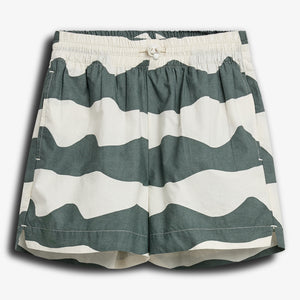 Poplin Wave Shorts - Tween - Petrol | 100402 Kean