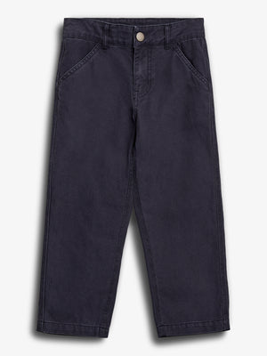 Canvas Trousers - Tween - Navy | 100337 Dereck