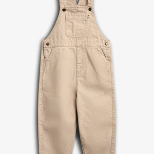 Canvas Overalls - Greige | 100119 Dereck
