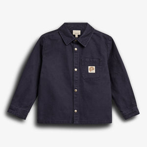 Canvas Overshirt - Navy | 100128 Dereck