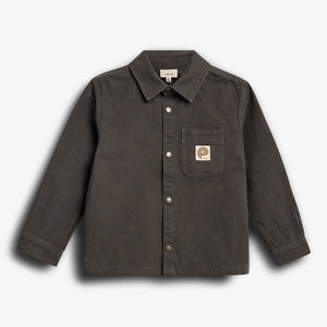 Canvas Overshirt - Dark Grey | 100129 Dereck