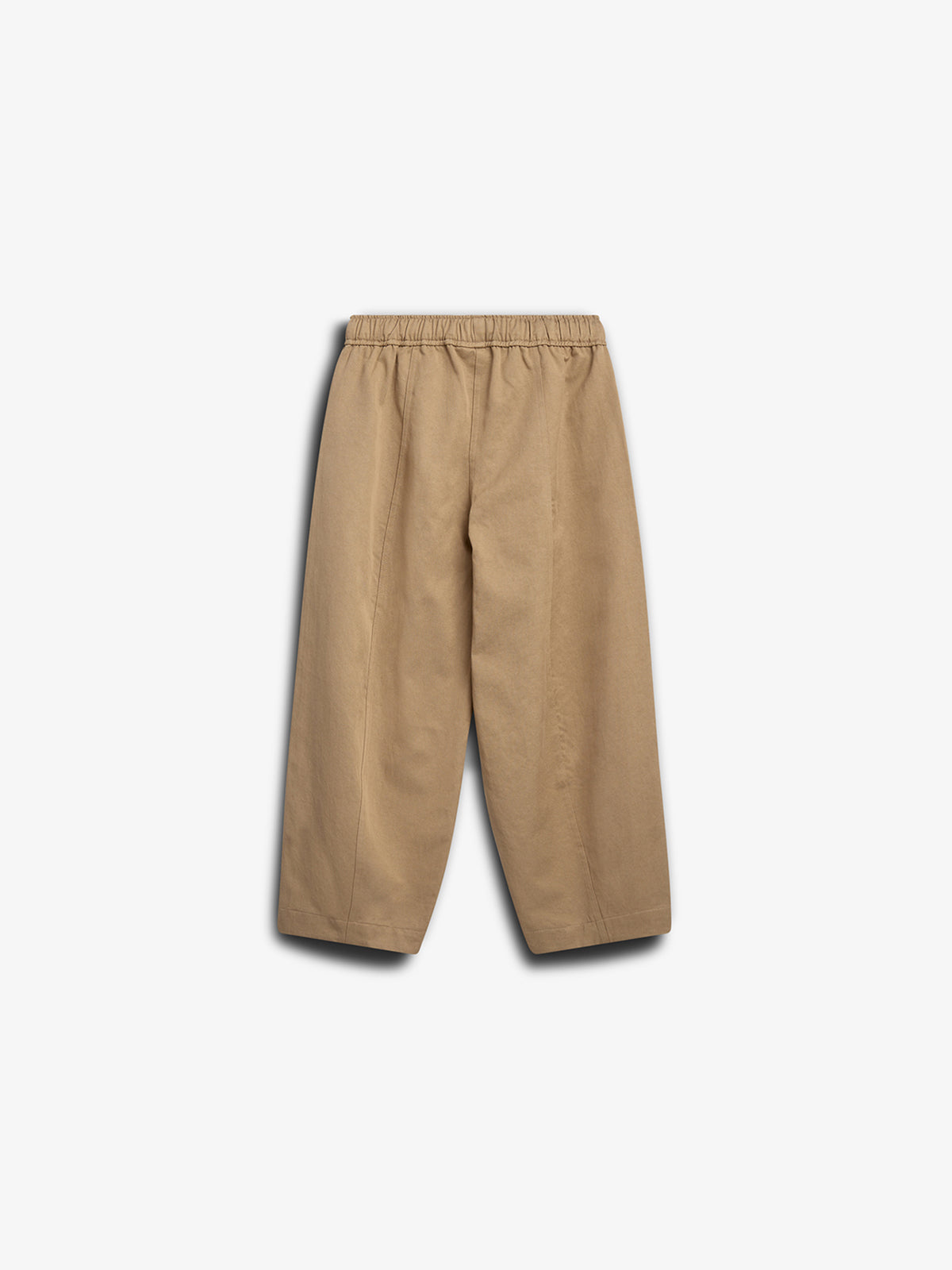 Barrel-leg Tencel Trousers - Tween - Beige | 100135 Asta