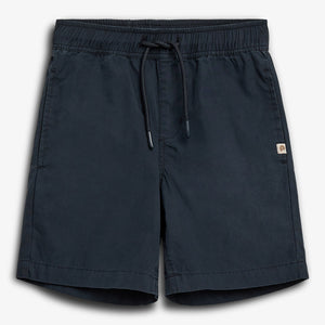 Poplin Shorts Solid - Navy | 100138 Sixten