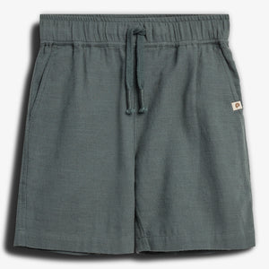 Baggy Linen Shorts - Tween - Petrol | 100412 Noah
