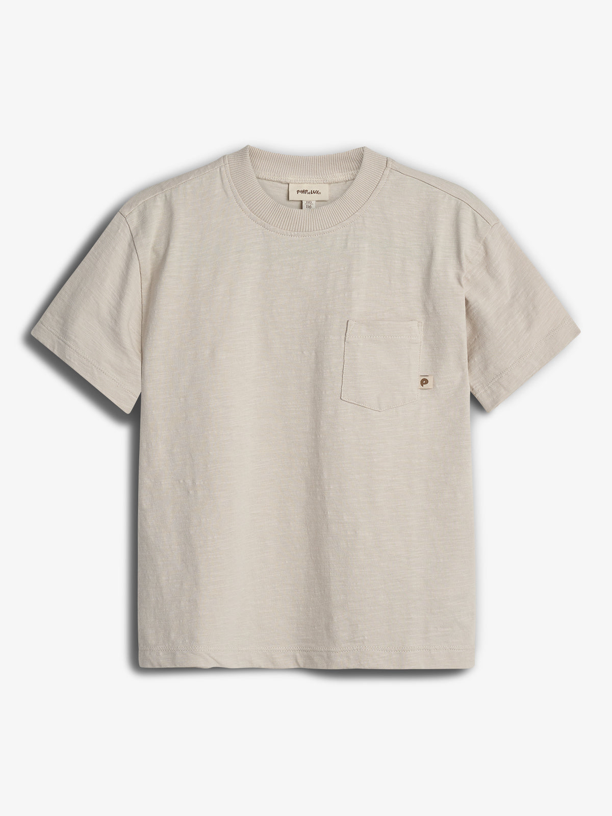 Slub Jersey Pocket T-Shirt - Off White | 100250 Emil