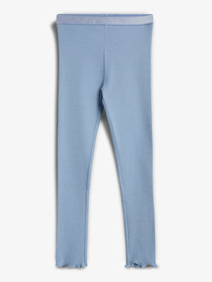 Modal Rib Leggings - Tween - Blue | 100455 Fiona