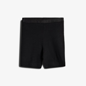 Modal Rib Short Tights - Tween - Black | 100457 Fiona