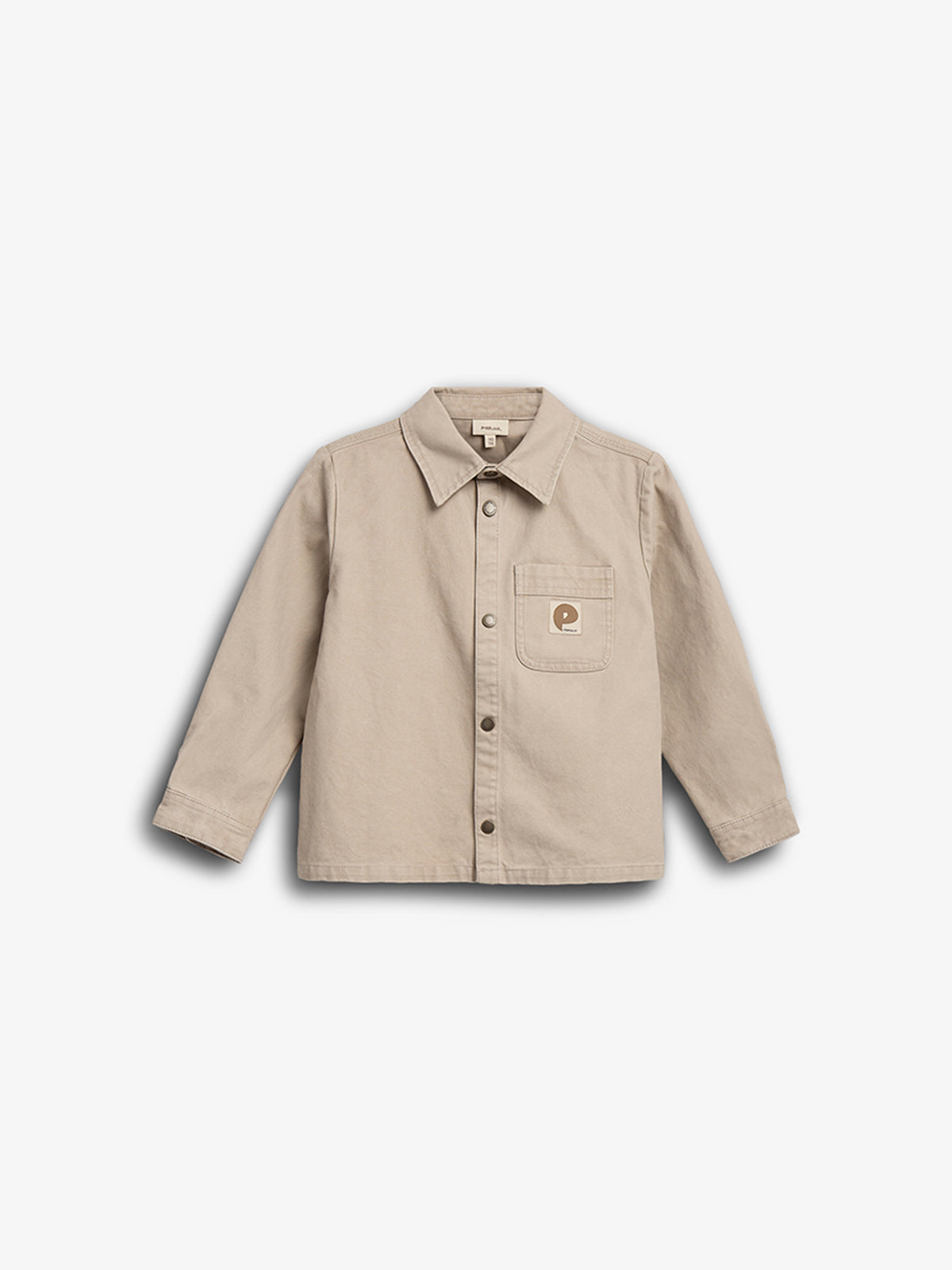Canvas Overshirt - Tween - Greige | 100344 Dereck