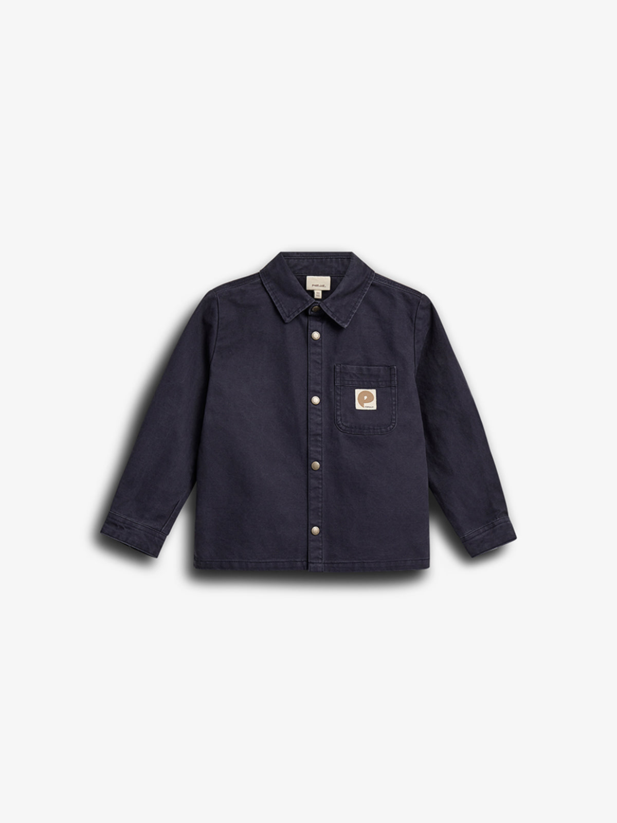 Canvas Overshirt - Kids - Navy | 100128 Dereck