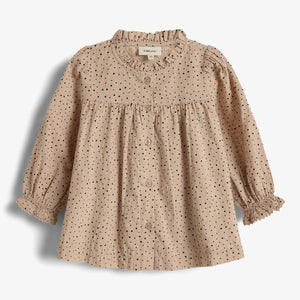 Cotton Tunic w. Micro Dots - Little - Moonlight