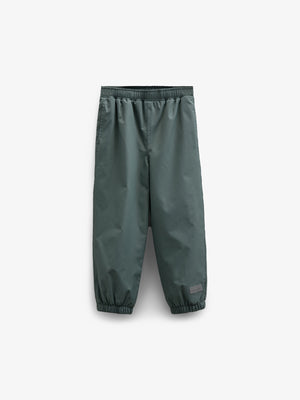 Shell Trousers - Kids - Dusty Dark Green | 100507 Dundee