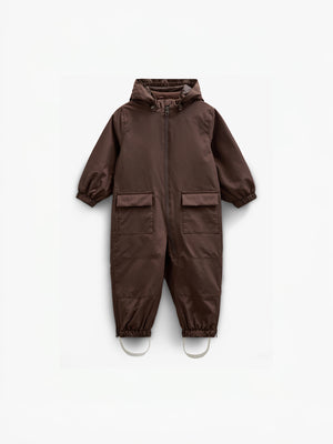 Shell Coverall - Kids - Chocolate | 100510 Dundee