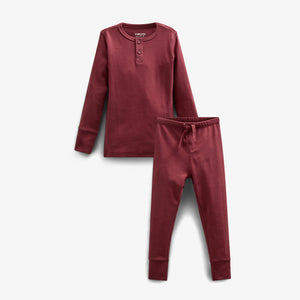 Jersey Pyjamas - Kids - Burgundy | 100554 Bangkok