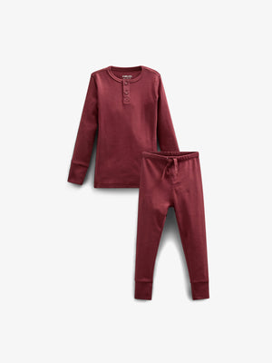 Jersey Pyjamas - Kids - Burgundy | 100554 Bangkok