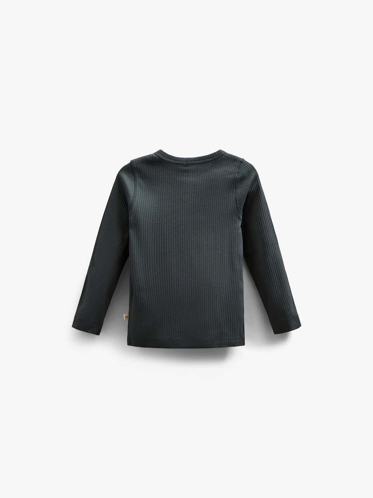 Long Sleeve Cotton Rib T-shirt - Tween - Forest Green | 100567 Manson