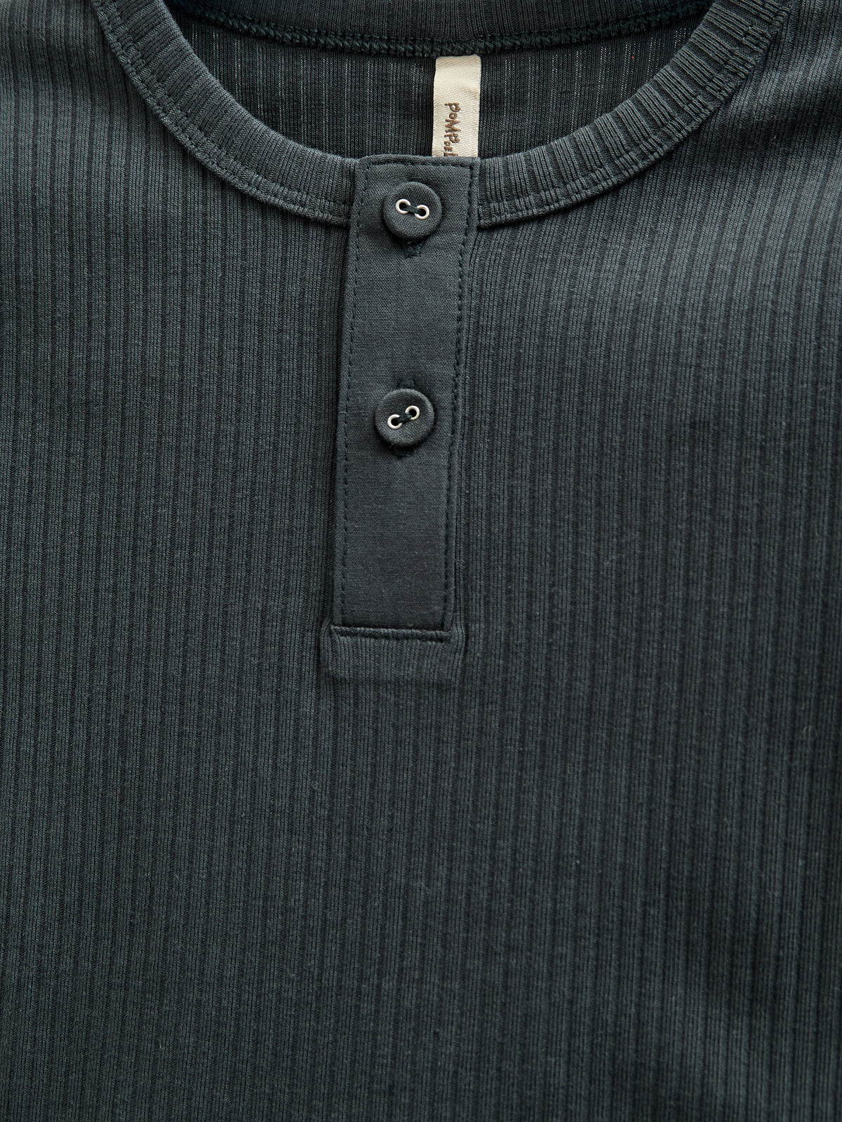 Long Sleeve Cotton Rib T-shirt - Tween - Forest Green | 100567 Manson