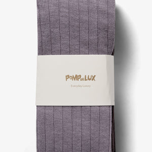 Tights 2-pack - Little - Dusty Purple/Dark Purple