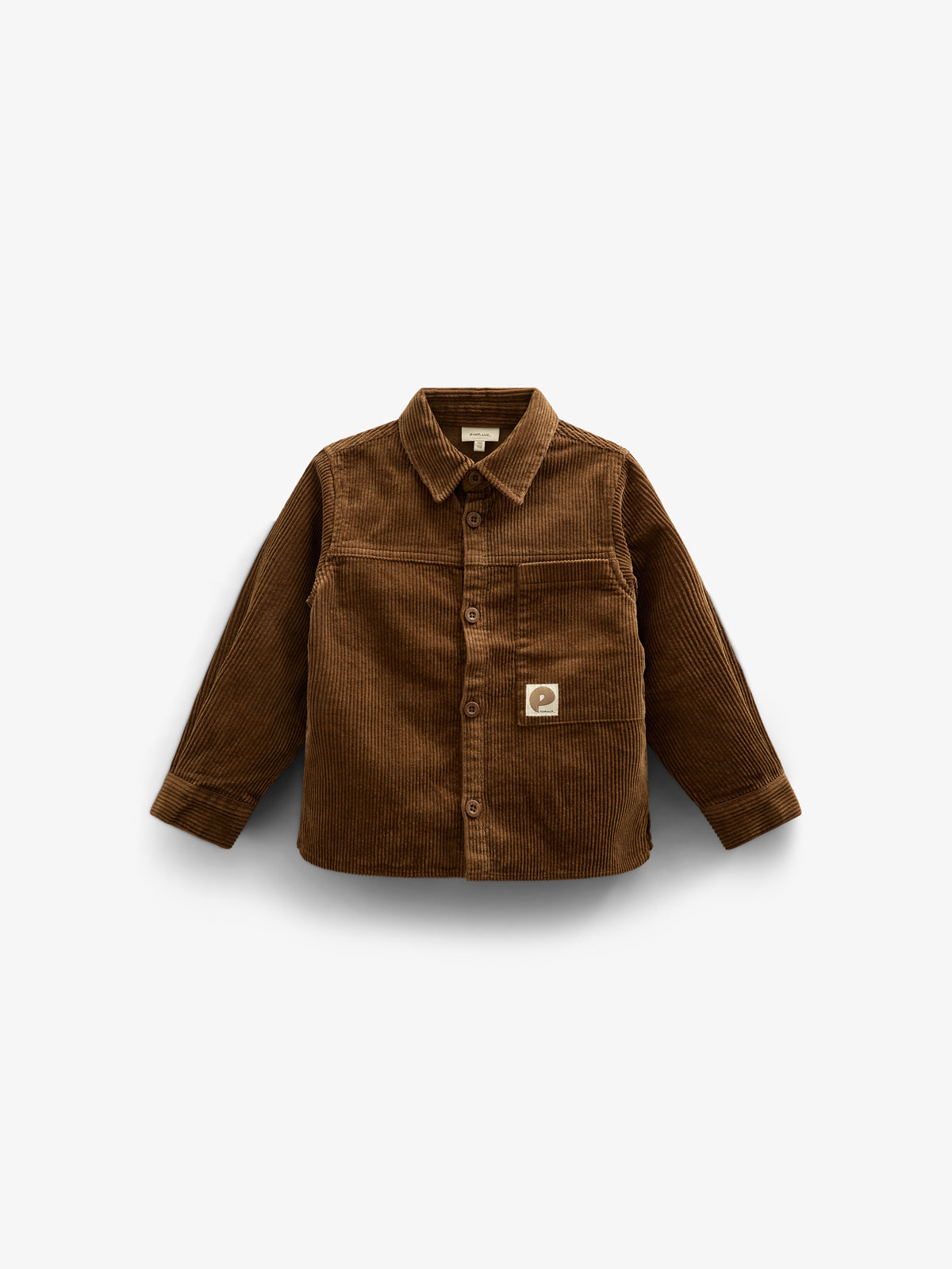 Corduroy Overshirt - Kids - Coffee | 100598 Jace