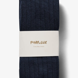 Tights 2-pack - Little - Navy/Vintage Blue
