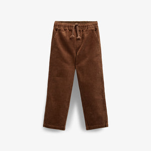 Corduroy Pull-on Trousers with String - Tween - Coffee | 100604 Jace