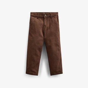 Twill Trousers - Tween - Chocolate | 100607 Carter