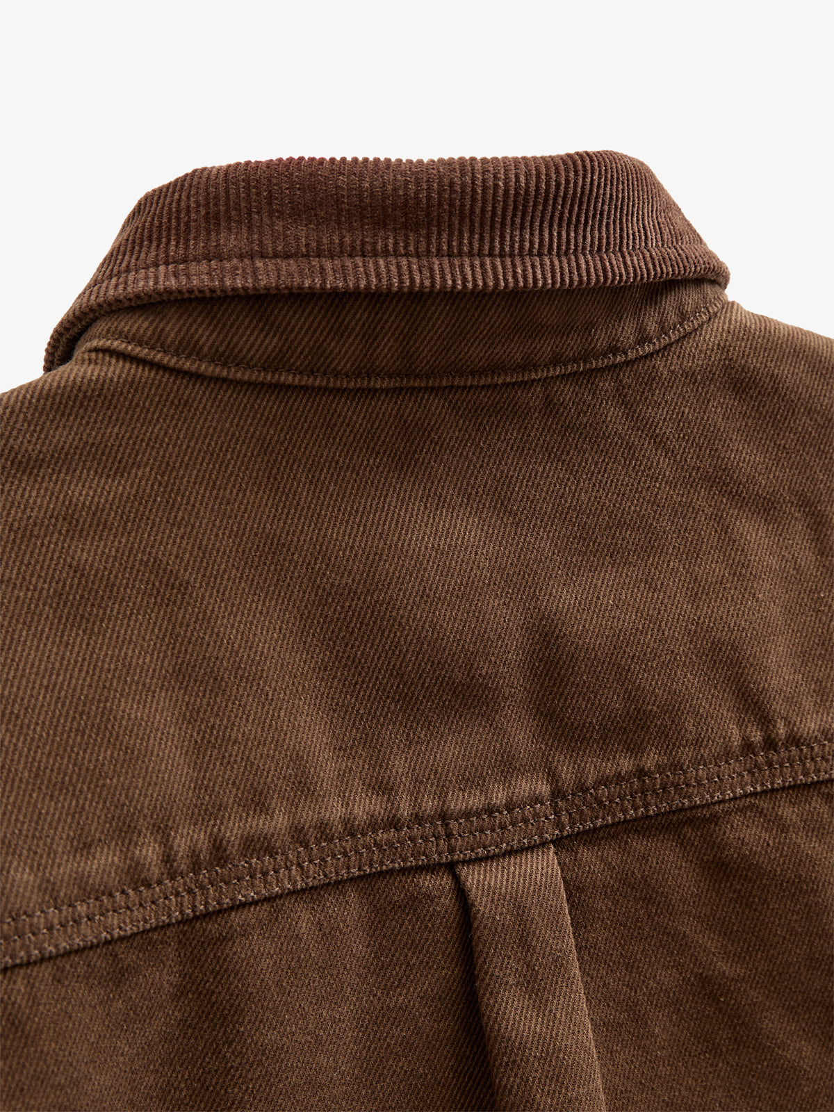Twill Overshirt - Tween - Chocolate | 100611 Carter