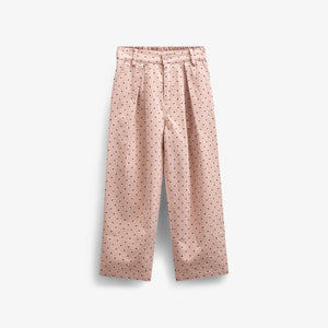 Twill trousers with Dot - Tween - Rose | 100613 Iris