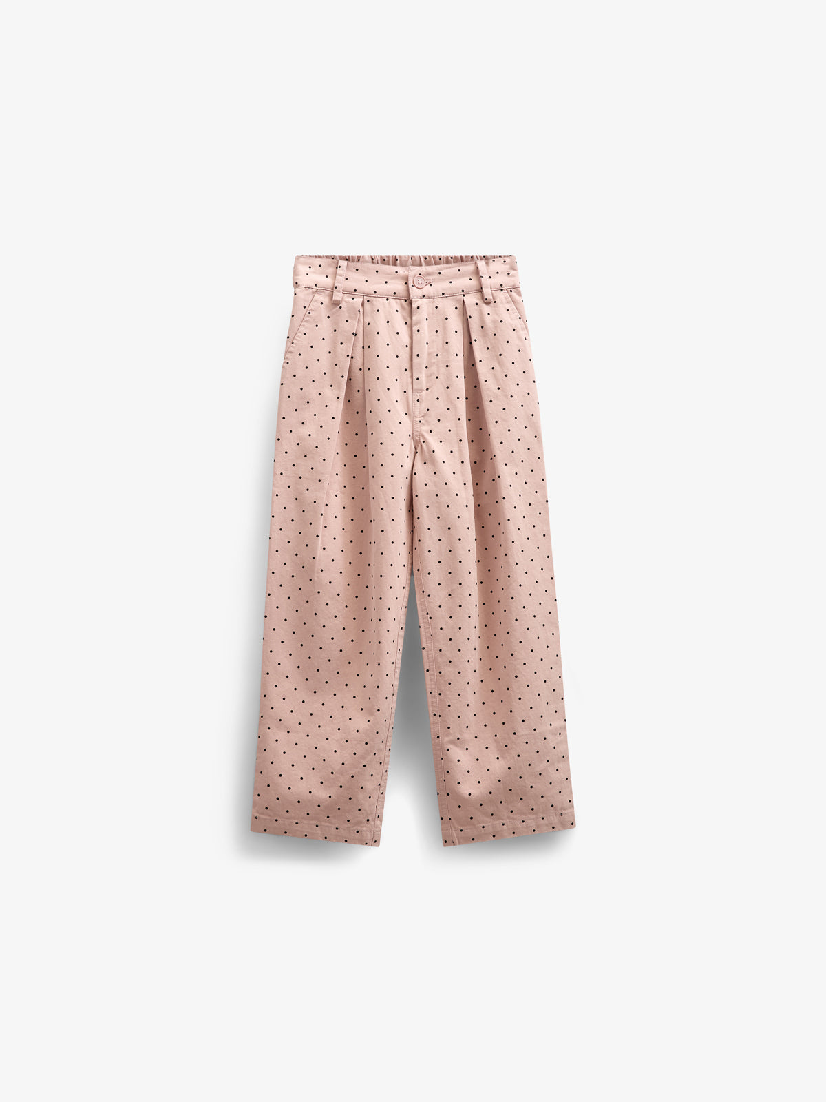 Twill trousers with Dot - Tween - Rose | 100613 Iris