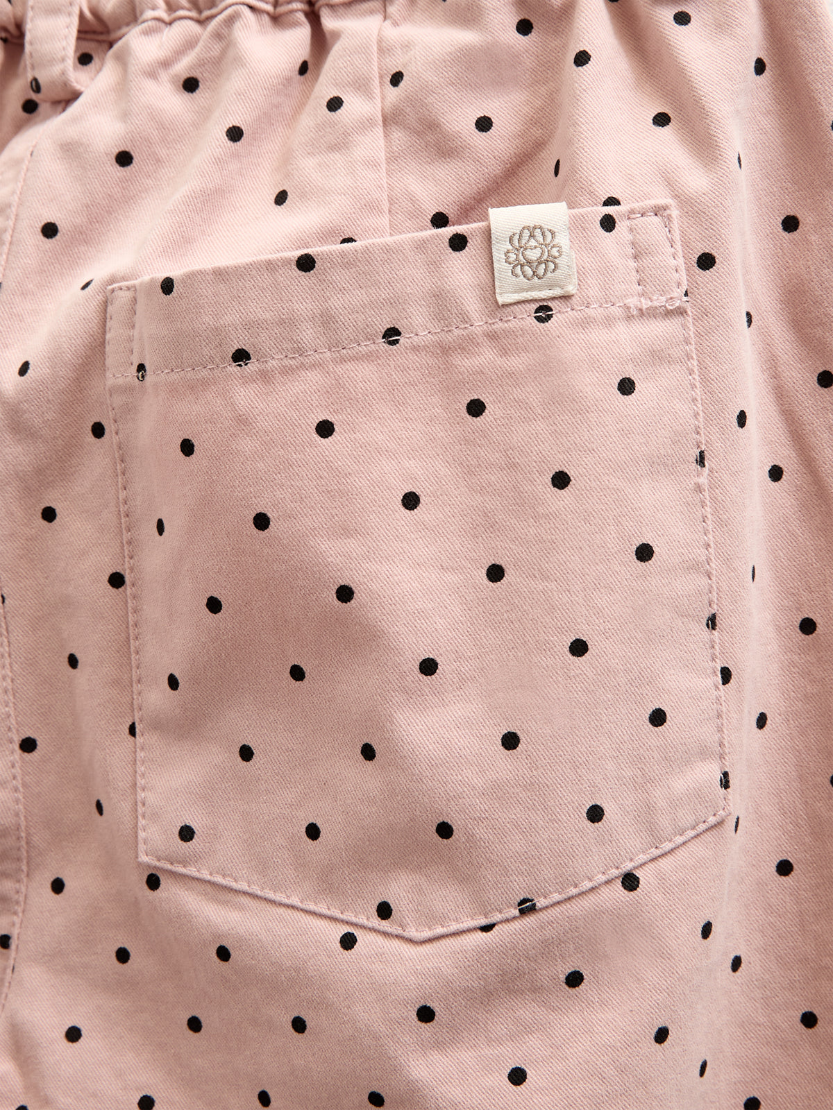 Twill trousers with Dot - Tween - Rose | 100613 Iris