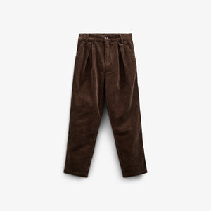 Bold Corduroy Trousers - Tween - Chocolate | 100619 Margot