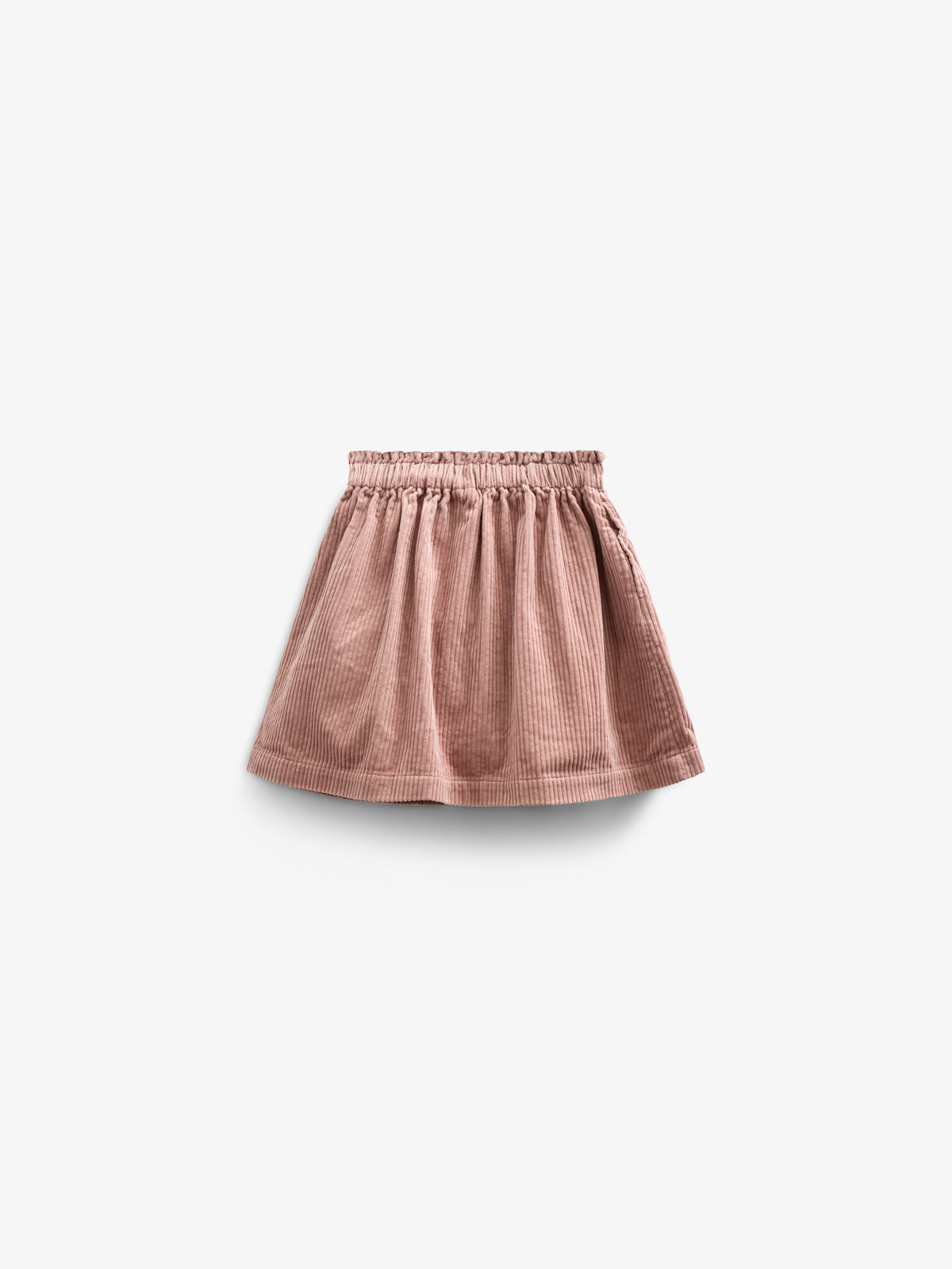 Bold Corduroy Skirt - Kids - Rose | 100622 Margot