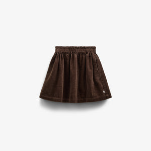 Bold Corduroy Skirt - Tween - Chocolate | 100625 Margot