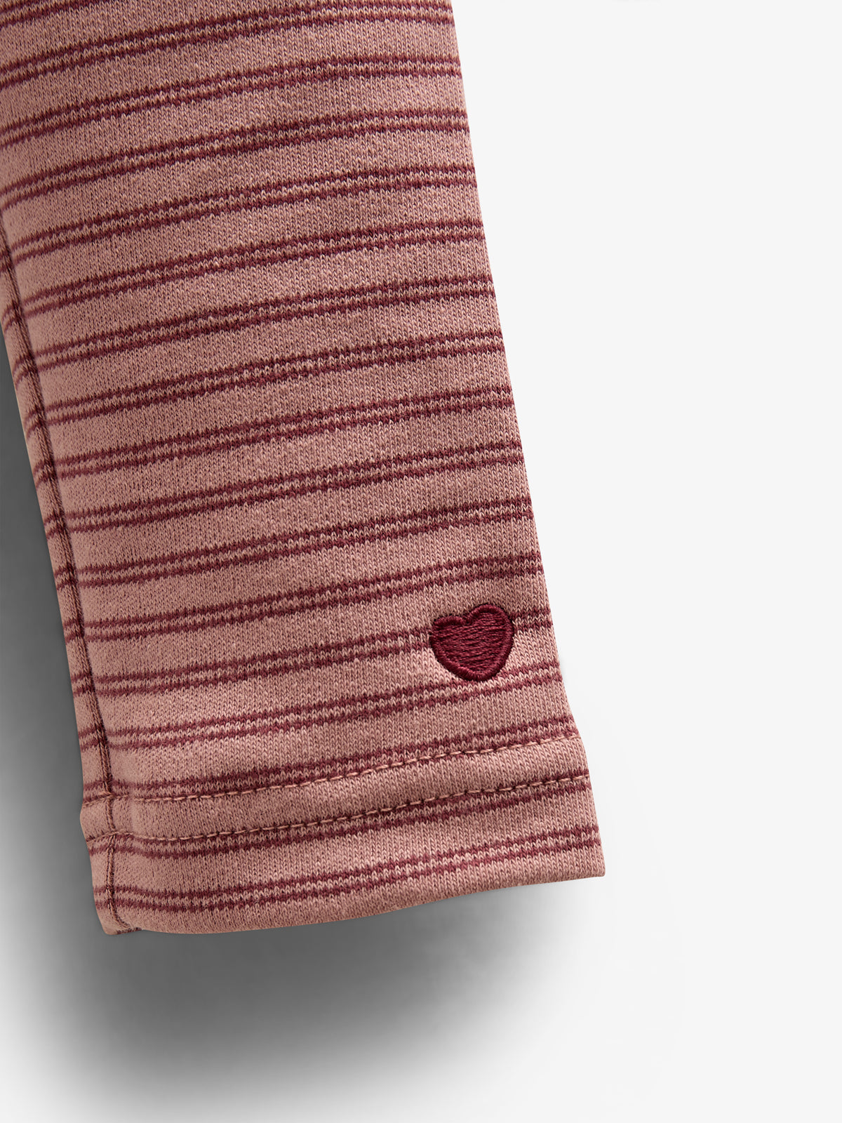 Striped Jersey Legging - Kids - Rose Stripe | 100654 Elise