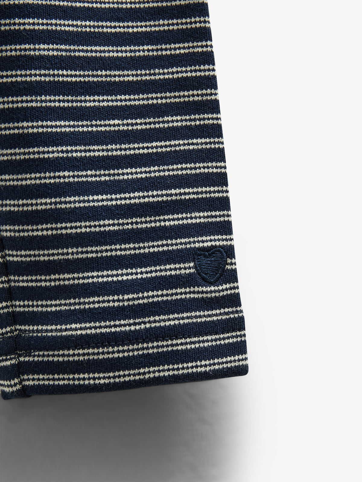 Striped Jersey Legging - Kids - Navy Stripe | 100655 Elise