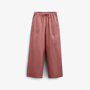 Printed Crepe viscose Trousers - Tween - Rose | 100659 Ana