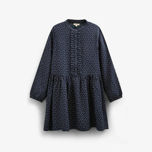 Printed Crepe viscose Dress - All - Navy | 100662 Ana