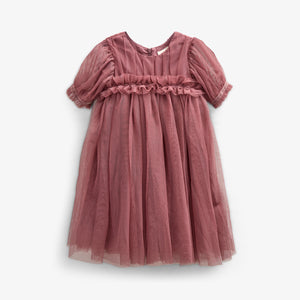 Tulle Dress - All - Vintage Red | 100671 Mille