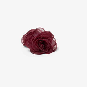 Claw Hair Clip - All - Burgundy | 100709 Rosie